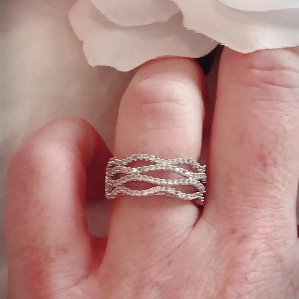 5/$75 Silver Fashion Ring - Picture 2 of 5